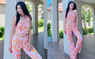 Bà xã Đăng Khôi khoe vòng 2 không mỡ thừa, tiết lộ bí quyết giữ body sau 2 lần sinh nở
