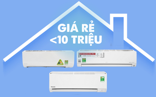 5 mẫu điều hòa Inverter tiết kiệm điện, giá rẻ dưới 10 triệu bạn nên mua ngay để tránh nóng
