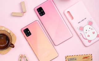 Top 5 dòng smartphone có màu hồng khiến chị em mê mẩn