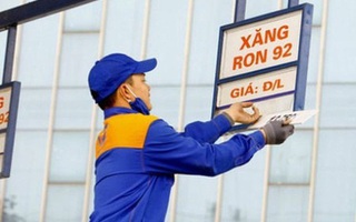 Giá xăng giảm rất mạnh