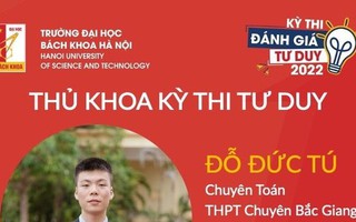 Xuất hiện Thủ khoa 3 tổ hợp xét tuyển kỳ thi đánh giá tư duy của Trường ĐH Bách khoa Hà Nội