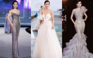 Hoa hậu Mai Phương cực khéo chọn đầm dạ hội, thiết kế nào cũng tôn dáng tuyệt đối