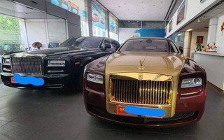 Siêu xe Rolls-Royce Ghost của ông Trịnh Văn Quyết bị thu giữ