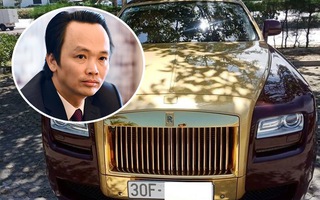 Hé lộ số phận xe Rolls- Royce dát vàng của ông Trịnh Văn Quyết vừa bị thu hồi
