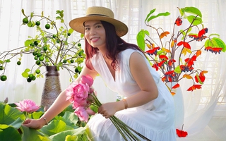 Sở thích cắm cành quả đẹp-độc-lạ: Giá rẻ mà thành xu hướng 'hot'