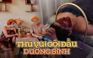 Gội đầu dưỡng sinh - thú vui thịnh hành của dân văn phòng sau giờ làm việc căng thẳng