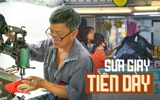 Thức thời mùa Tết: Nghề sửa quần áo, giày dép kín lịch cuối năm vì các đơn hàng khủng, kiếm gần chục triệu một ngày