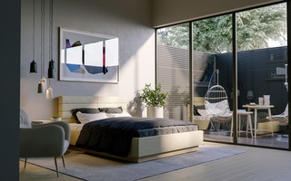 Thiết kế căn nhà 7x20m ở vùng thôn quê với chi phí khoảng 200 triệu đồng