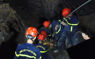 Hiện trường hơn 50 giờ "căng như dây đàn" cứu bé trai rơi xuống hố bê tông 35m