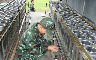 Cận cảnh những giàn pháo hoa sẵn sàng khai hỏa đêm giao thừa