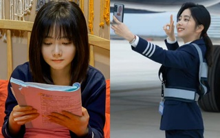 'Hướng gió mà đi': Lộ ảnh hậu trường cực xinh của Đàm Tùng Vận, 32 tuổi mà trẻ như thiếu nữ