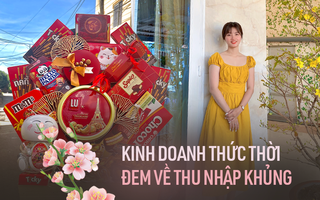 Kinh doanh giỏ quà Tết - nhiều dân văn phòng kiếm được vài triệu một ngày từ việc đăng bài trên các hội nhóm online