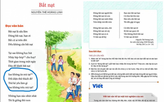 Từ vụ bài thơ “Bắt nạt”: Đừng biến trường học thành “chiến trường”