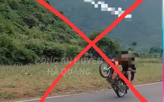 Con trai "bốc đầu", bố chịu phạt vì giao xe cho người chưa đủ điều kiện lái xe