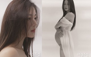 Kang So Ra tuyên bố mang thai lần 2, tự tin khoe bụng bầu ở những tháng cuối thai kỳ