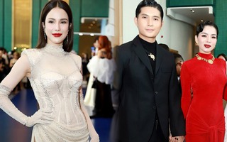Thảm đỏ “Chị Đẹp Đạp Gió Rẽ Sóng”: Lệ Quyên được tình trẻ hộ tống, Diệp Lâm Anh khoe nhan sắc kiều diễm