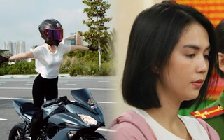 Vụ Ngọc Trinh thả tay lái xe moto: Bất chấp nguy hiểm quay video “sống ảo” và cái kết vướng vòng lao lý