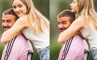 Ảnh triệu like của David Beckham và Harper: Nhan sắc tuổi 12 của ái nữ chiếm spotlight