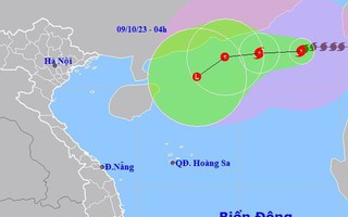 Thông tin mới nhất về cơn bão số 4