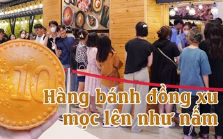 Dù bị chê đắt và không ngon, các hàng bánh đồng xu phô mai vẫn mọc lên như nấm khắp Hà Nội