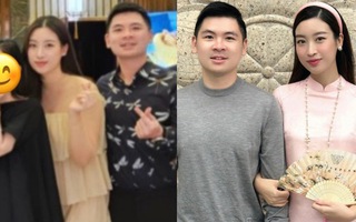 Đỗ Mỹ Linh xuất hiện bên ông xã thiếu gia, sắc vóc ra sao sau khi sinh con đầu lòng?