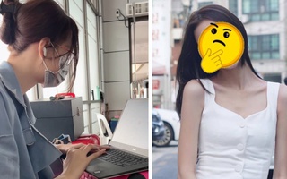 Chỉ một hành động nhỏ ở sân bay, nàng Hậu này khiến netizen thốt lên: Xét độ chăm học, em phục mỗi chị!