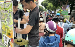 Tình hình trà chanh giã tay tại TP.HCM: sau 1 tháng vẫn chưa hết hot, nhiều quán tung chiêu trò thu hút khách