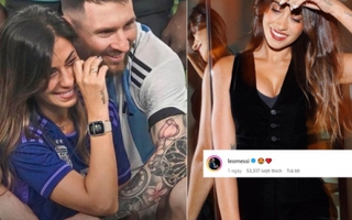 Bà xã khoe quà nhận được từ Victoria Beckham, Messi có phản ứng đập tan tin đồn khủng hoảng hôn nhân