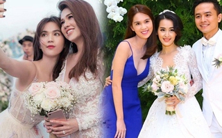 Style ăn cưới bất ổn của Ngọc Trinh: Lúc lấn át cô dâu, thi thoảng lại khiêm nhường