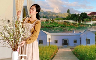 Bỏ phố lớn về Mộc Châu sinh sống, cô gái thuê đất làm homestay, hạnh phúc với cuộc đời bình yên