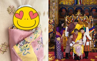 Hoàng gia Bhutan "gây sốt" khi công bố tên con gái, bức ảnh đầu đời của tiểu công chúa nhận "bão like" trên mạng