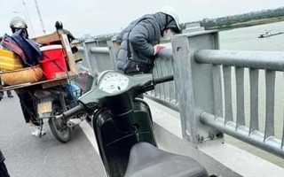 Khoanh vùng tìm kiếm nam thanh niên nhảy cầu Vĩnh Tuy