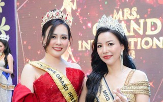Minh Huệ giành giải Á hậu 3 tại Mrs Grand International 2023