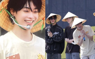 TEMPEST đội nón lá, Hanbin mang áo "Sài Gòn" hát nhảy cực nhiệt tại tổng duyệt Hò Dô 2023