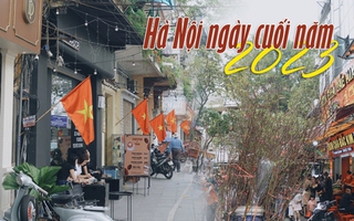 Hà Nội ngày cuối cùng của 2023: Dân tình thảnh thơi ngồi cà phê, khu vực trung tâm đông nghịt người vui chơi