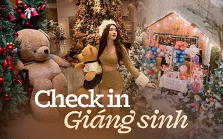 Ở TP.HCM có nhiều nơi trang hoàng cây Noel cực lộng lẫy cho các gia đình