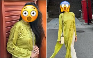 Á hậu bị chê vì mặc áo dài nhăn nhúm: Hóa ra lỗi thuộc về chất liệu