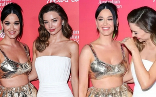 Khung hình vợ cũ - vợ mới của Orlando Bloom gây bão: Katy Perry bốc lửa vẫn bị Miranda Kerr "đè bẹp"!