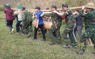 Phát hiện quả bom nặng 350kg trong trường học ở Điện Biên