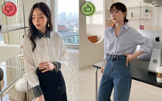 4 kiểu áo sơ mi đã lỗi mốt, khiến vẻ ngoài "dừ" hơn