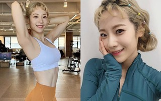 Hot girl phòng gym ở "Squid Game đời thực" chọn plank để tạo cơ bụng săn chắc, nhìn body khiến ai cũng phải xuýt xoa
