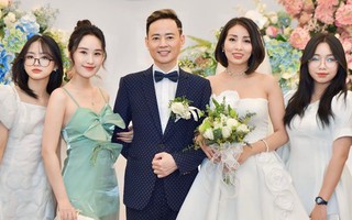Đám cưới lần 4 của Tùng Dương 'Người phán xử' và vợ kém 12 tuổi