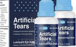 Mỹ thu hồi thuốc nhỏ mắt chứa vi khuẩn gây mất thị lực