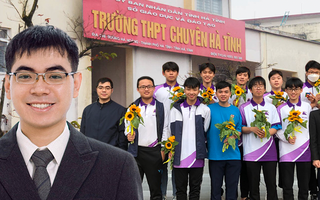 Gặp thầy giáo Hà Tĩnh lần đầu làm chủ nhiệm dạy đội tuyển HSG Quốc gia thì 10/10 em đoạt giải, có em còn thành thủ khoa toàn quốc