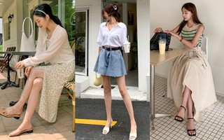 4 kiểu sandal tôn dáng hiệu quả nhất