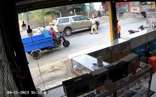 Chặn xe bắt tội phạm, một thiếu tá CSGT bị tông tử vong