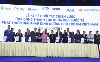 Các sản phẩm sữa bột trẻ em tiến gần đến chuẩn vàng sữa mẹ khi thương hiệu sữa Việt ký kết đối tác chiến lược với 6 tập đoàn dinh dưỡng hàng đầu thế giới