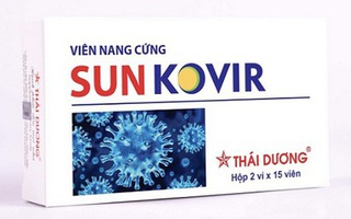Rõ hơn về thuốc Sunkovir điều trị COVID-19