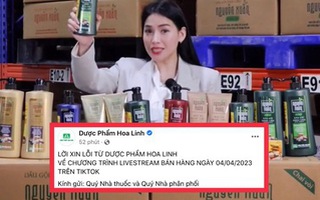 Sau ồn ào vụ thuê 'chiến thần tóp tóp' bán dầu gội 18k, Dược phẩm Hoa Linh chính thức lên tiếng xin lỗi
