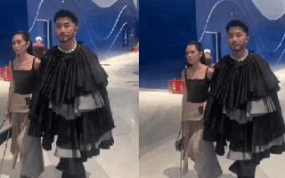 Con rể Xuân Hinh lên đồ độc lạ xuất hiện sau tranh cãi đàn ông mặc váy, CiiN - Phạm Thoại sơ hở là “lép vế” ngay!